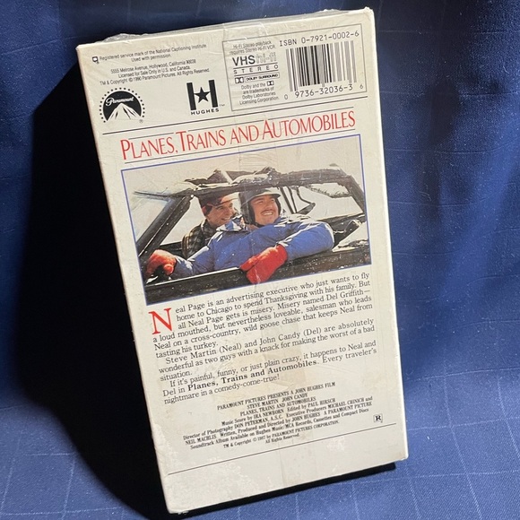 VTG 1990 Paramount ‘Planes Trains and Automobiles’ VHS tape *sealed* John Candy! - Picture 3 of 5